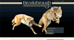 Desktop Screenshot of breakthroughmagazine.com